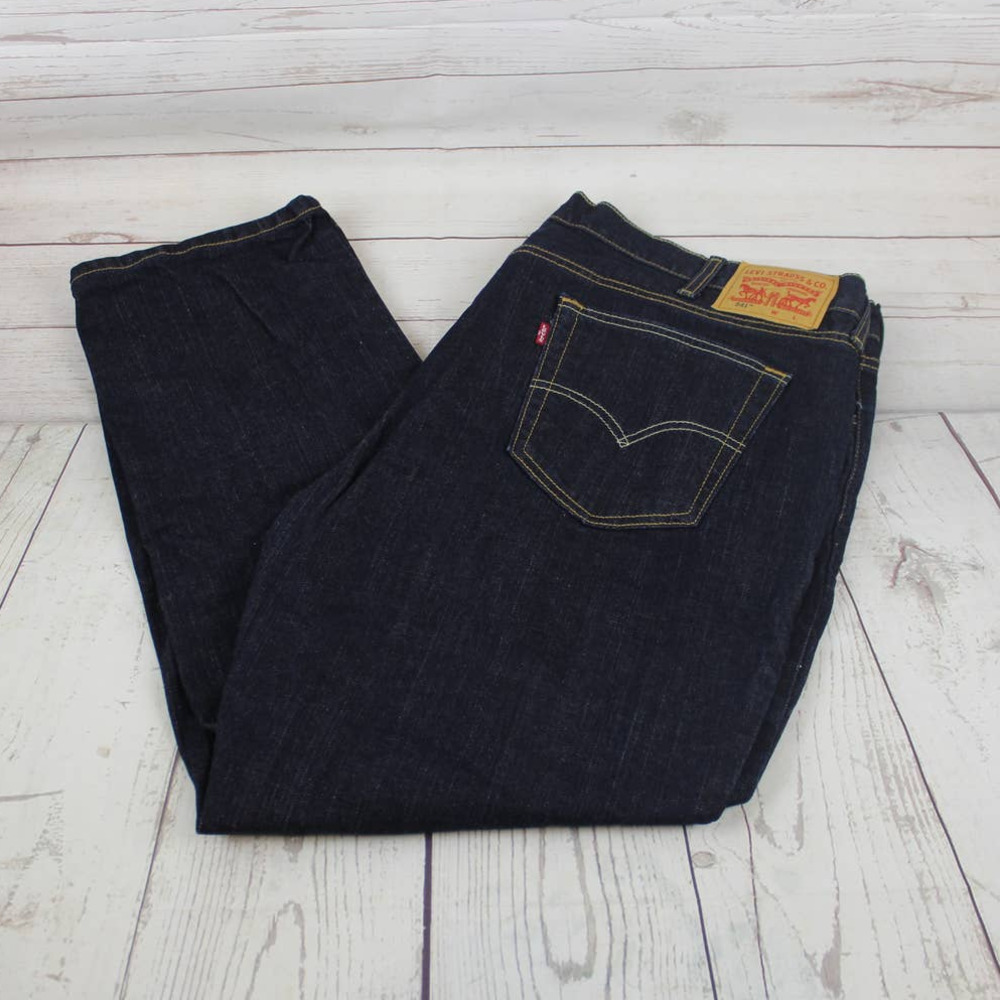 (sold) Levi's 46x30 Denim Jeans Dark Wash 46 X 30